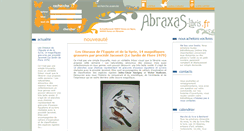 Desktop Screenshot of abraxas-libris.fr