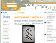 Tablet Screenshot of abraxas-libris.fr